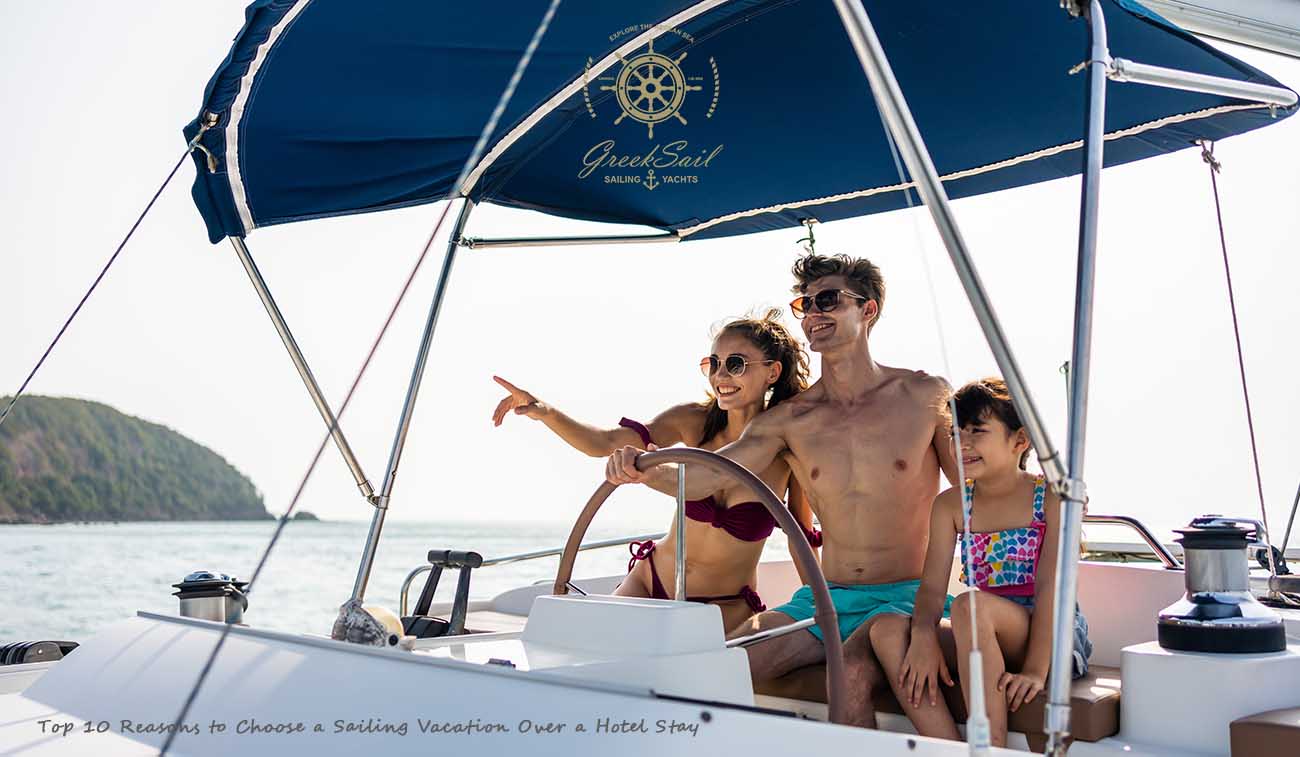 GreekSail - Top 10 Reasons to Choose a Sailing Vacation Over a Hotel Stay-min