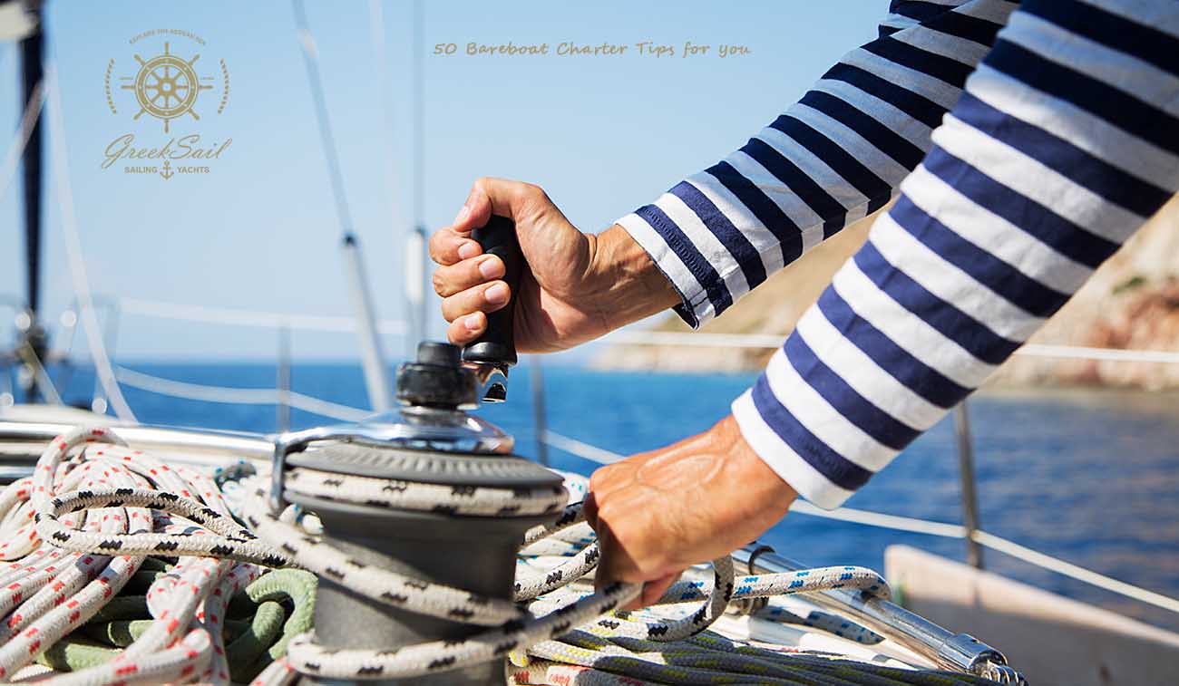 GreekSail - We have 50 Bareboat Charter Tips for you -4-min